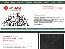 Tablet Screenshot of naturmed.com.pt